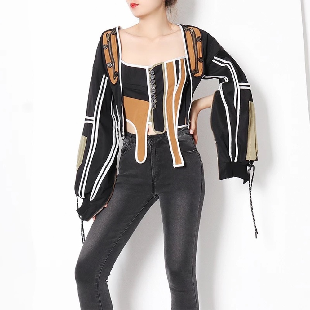 Asymmetric Jacket/Top - Picture 8 of 9